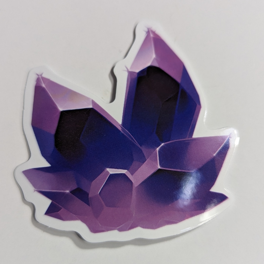 Crystal sticker